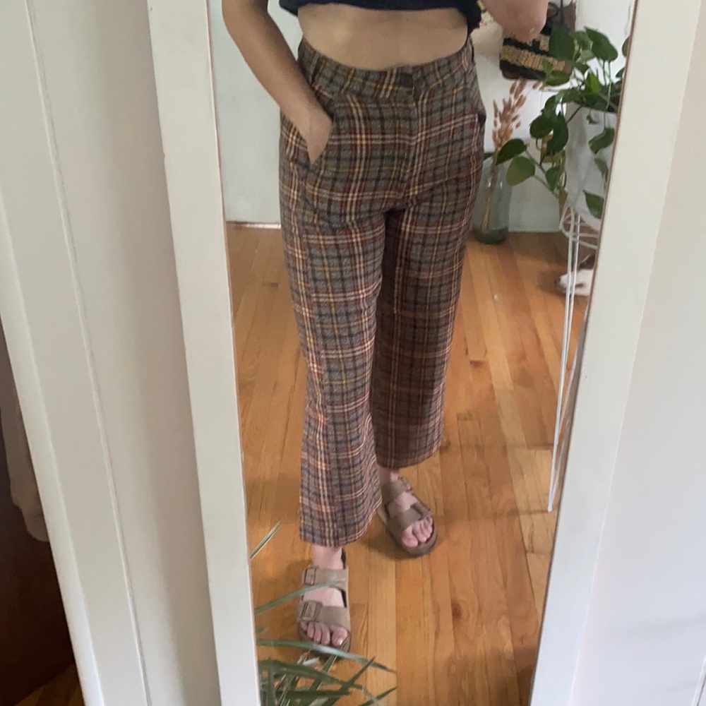 NWT FP Plaid pants